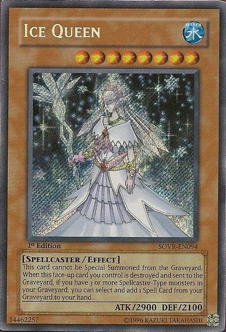 Ice Queen [SOVR-EN094] Secret Rare (ONLINE ORDER ONLY)