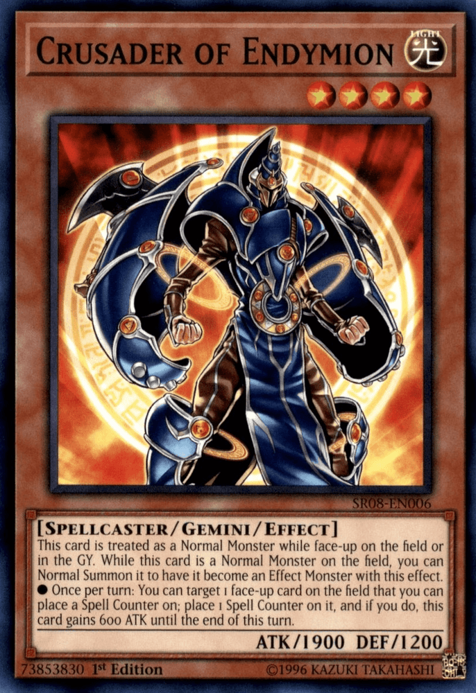 Crusader of Endymion [SR08-EN006] Common (ONLINE ORDER ONLY)