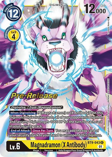 Magnadramon (X Antibody) [BT9-043] [X Record Pre-Release Promos] (ONLINE ORDER ONLY)