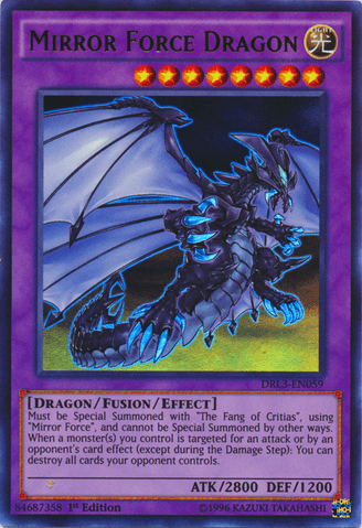 Mirror Force Dragon [DRL3-EN059] Ultra Rare (ONLINE ORDER ONLY)