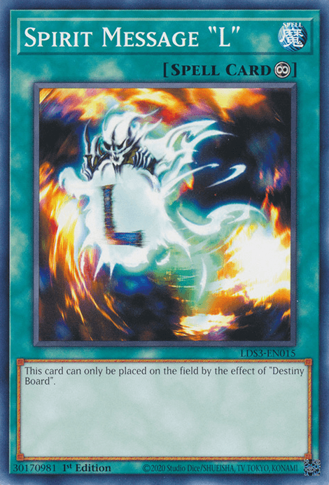 Spirit Message L [LDS3-EN015] Common (ONLINE ORDER ONLY)