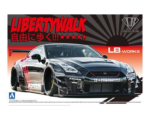 1/24 LB WORKS R35 GT-R type 2 Ver.2 Model Kit (ONLINE ORDER ONLY)