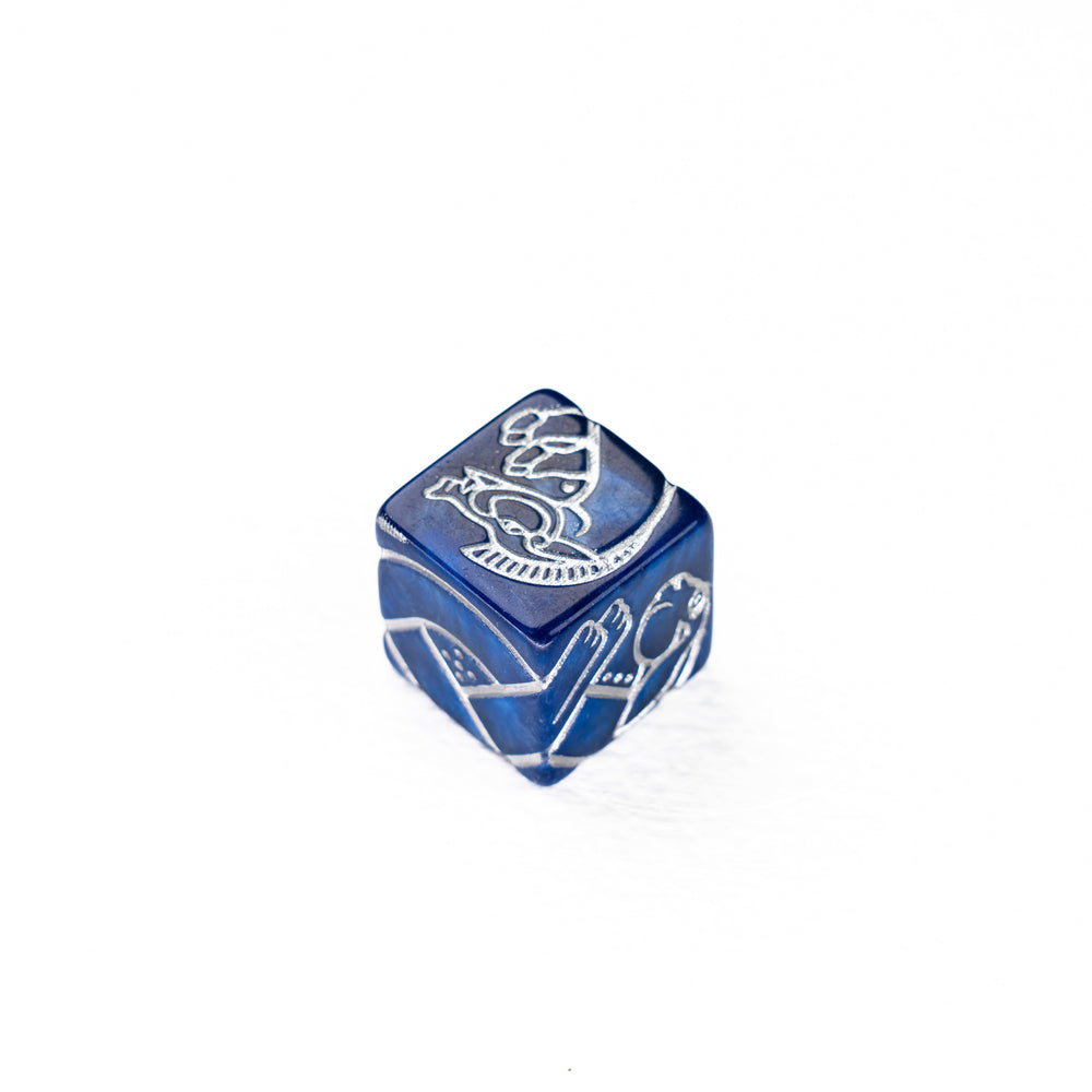 9 Celtic Animals Knot Dice - Boar & Hare (ONLINE ORDER ONLY)