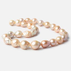 10-13mm Multi Color Ultra Baroque Freshwater Pearls 16 inch 28 pieces (ONLINE ORDER ONLY)