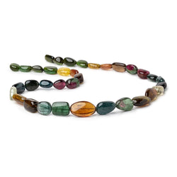 10-22mm Multi Color Tourmaline Plain Nugget Beads 20 inch 35 pieces AAA (ONLINE ORDER ONLY)