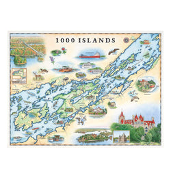 1000 Islands 1000 Piece Jigsaw Puzzle Xplorer Maps (ONLINE ORDER ONLY)