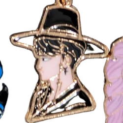 K-POP DEMON HUNTERS Enamel Pendant Necklace – Character Icon Series (ONLINE ORDER ONLY)