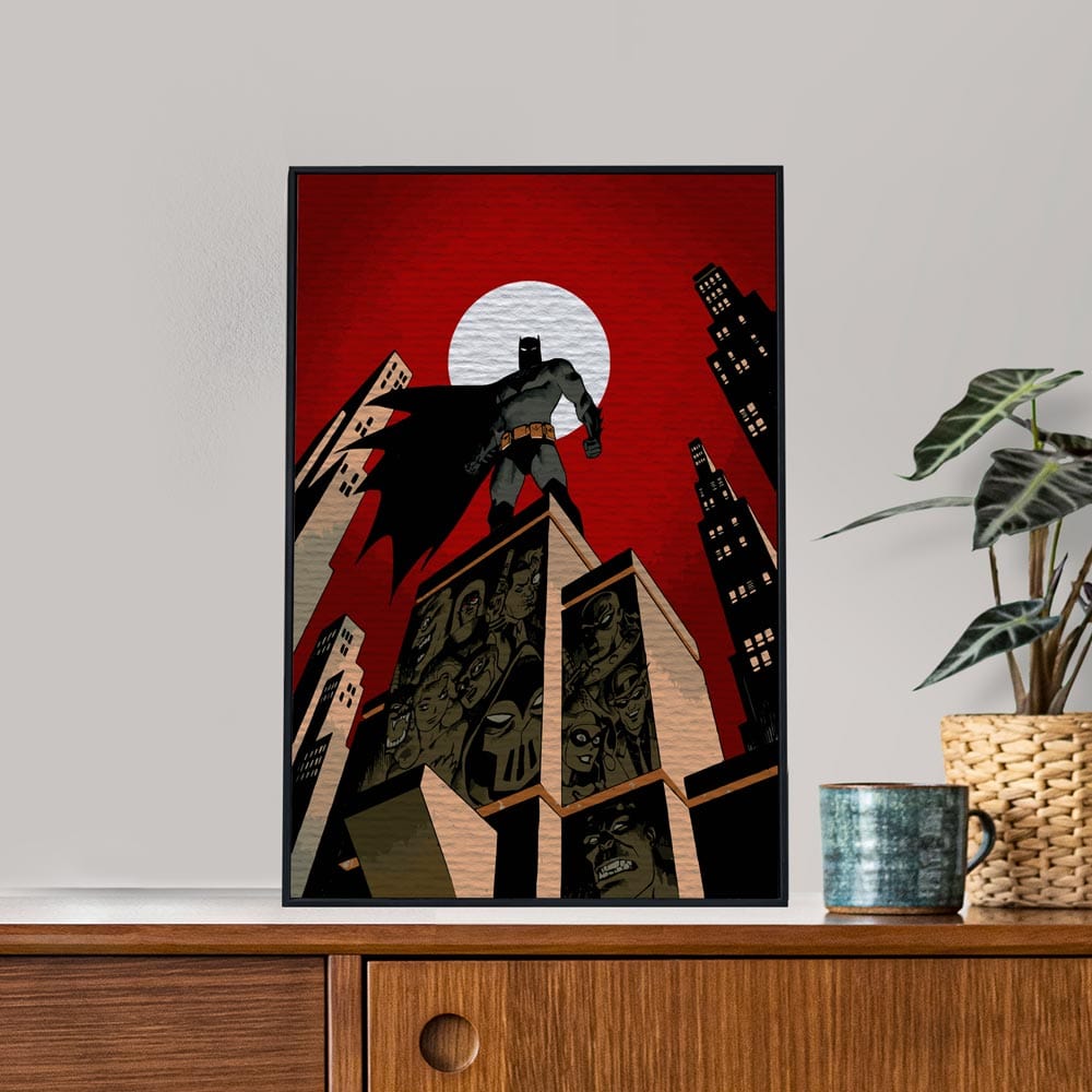 The Gotham Guardian - Paint By Numbers Kit (ONLINE ORDER ONLY)