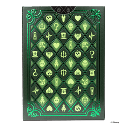 Disney Villains Inspired Playing Cards by Bicycle- Green
