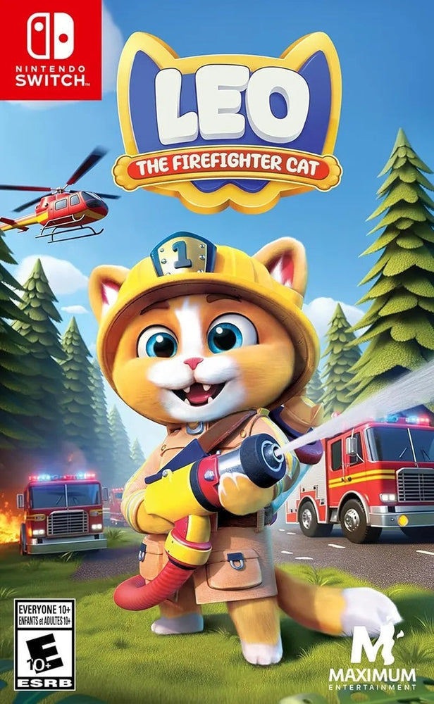 Leo The Firefighter Cat (Nintendo Switch) (ONLINE ORDER ONLY)