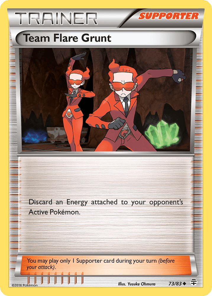 Team Flare Grunt (73/83) [XY: Generations] (Online Only)