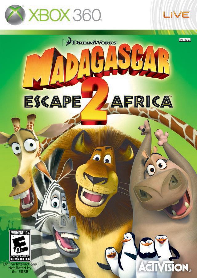 Madagascar Escape 2 Africa (Xbox 360) (ONLINE ORDER ONLY)