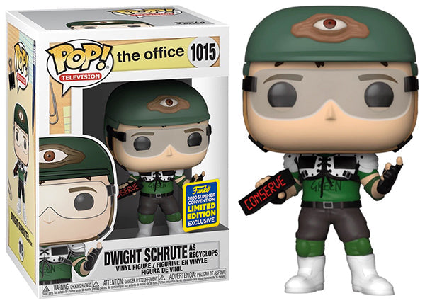 Dwight Schrute as Recyclops (Helmet, The Office) 1015 - 2020 Summer Convention Exclusive (Online Order Only)
