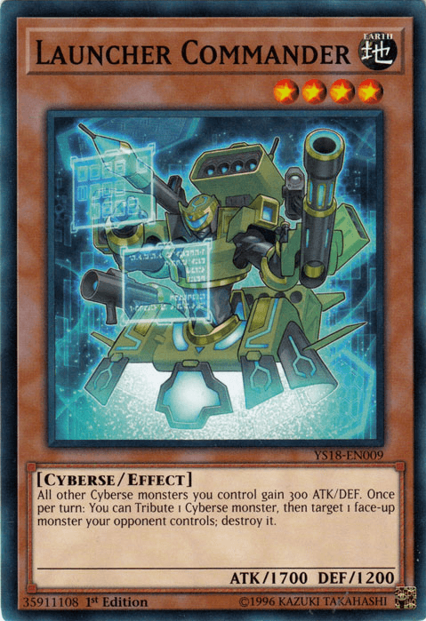 Launcher Commander [YS18-EN009] Common (ONLINE ORDER ONLY)