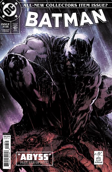 BATMAN #118 CVR E VIKTOR BOGDANOVIC CARD STOCK VAR (12/08/2021) (ONLINE ORDER ONLY)