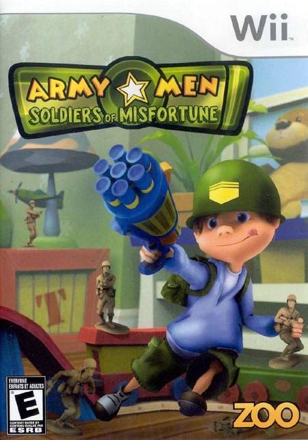 Army Men Soldiers of Misfortune (Wii) (Online Only)
