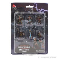 D&D: Icons of the Realms - Undead Armies - Zombies (ONLINE ORDER ONLY)