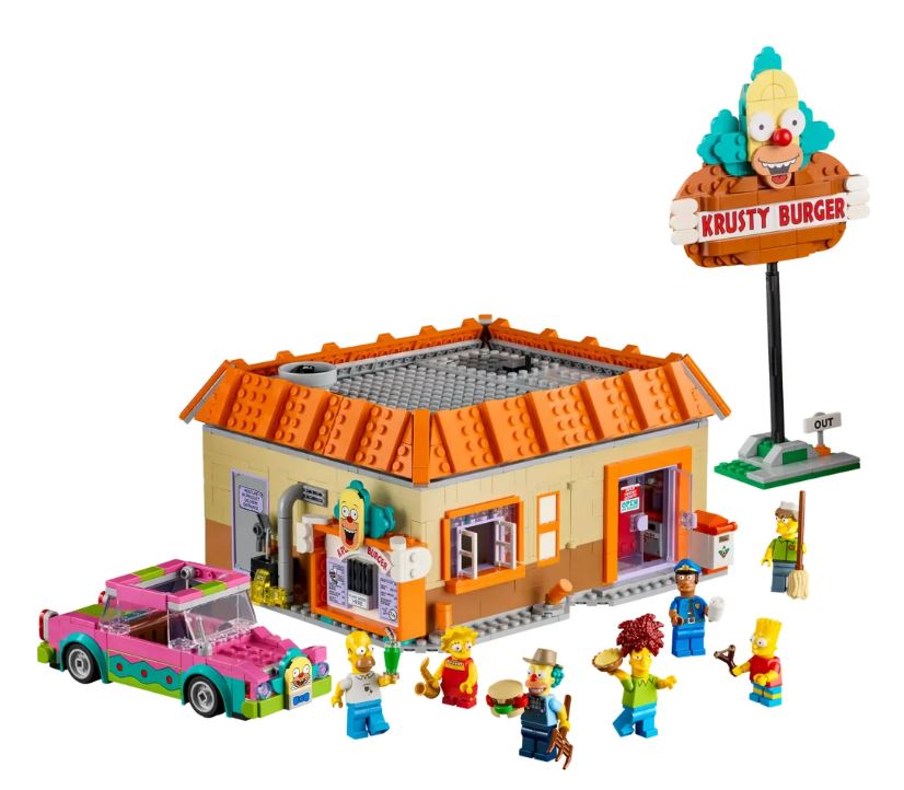 The Krusty Burger Simpsons 10352 (ONLINE ORDER ONLY)