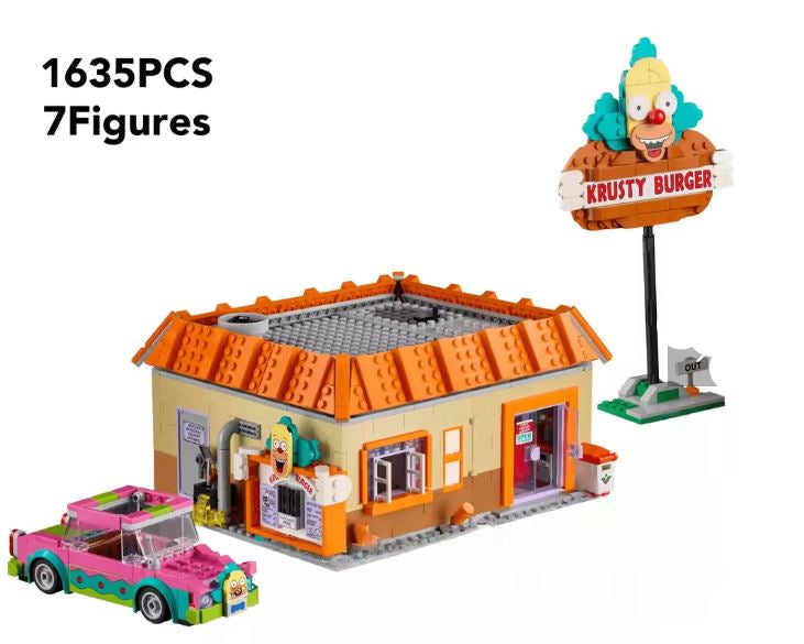 The Krusty Burger Simpsons 10352 (ONLINE ORDER ONLY)