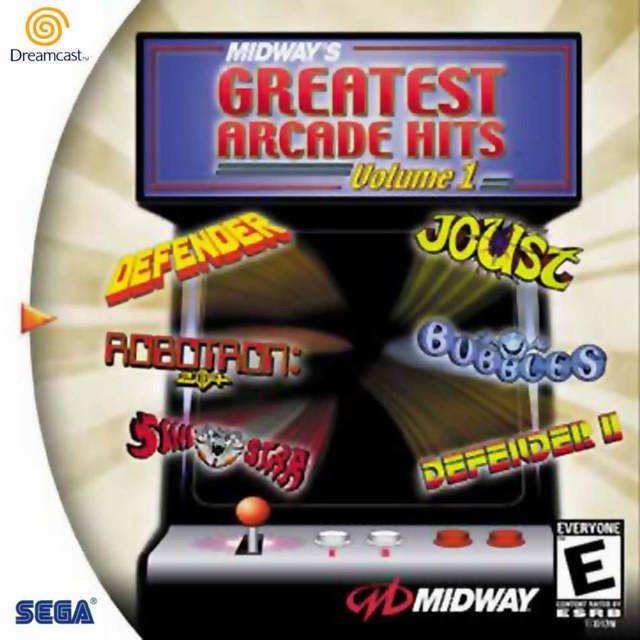 Midway's Greatest Arcade Hits Volume I (Sega Dreamcast) (ONLINE ORDER ONLY)