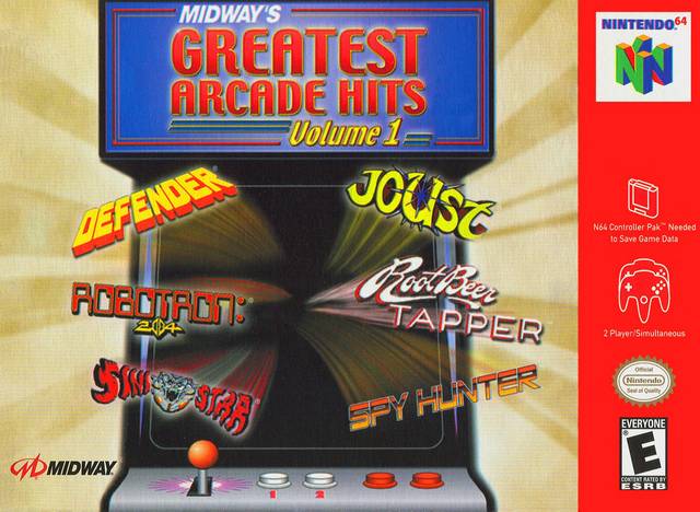 Midway's Greatest Arcade Hits Volume 1 (Nintendo 64) (Online Only)
