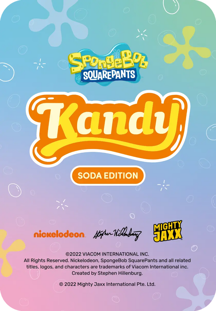 Kandy X SpongeBob SquarePants (Soda Edition) Blind Box (1 Blind Box)