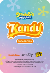 Kandy X SpongeBob SquarePants (Soda Edition) Blind Box (1 Blind Box)