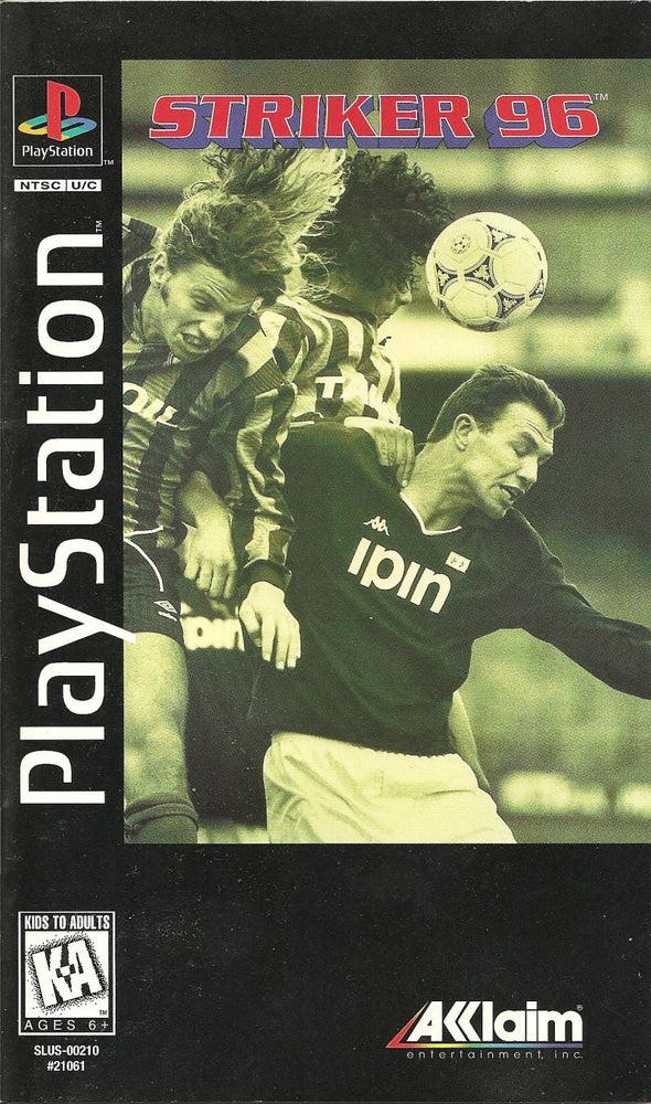 Striker '96 (Playstation) (ONLINE ORDER ONLY)