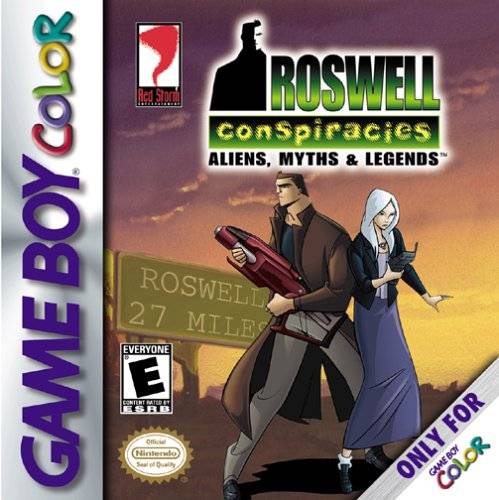 Roswell Conspiracies: Aliens, Myths & Legends (Gameboy Color) (ONLINE ORDER ONLY)