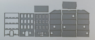 15mm European City Building (Matboard) - 15MCSS105 (Online Order Only)
