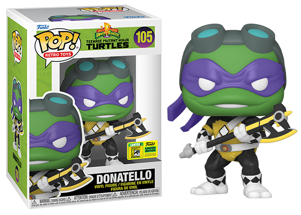 Donatello (Retro Toys, Teenage Mutant Ninja Turtles/ Power Rangers) 105 - 2022 SDCC Exclusive (Online Order Only)