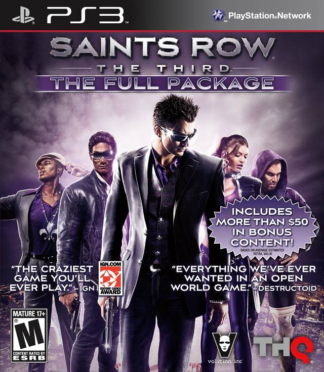 Saint's Row The Third: The Full Package (Playstation 3) (Online Only)