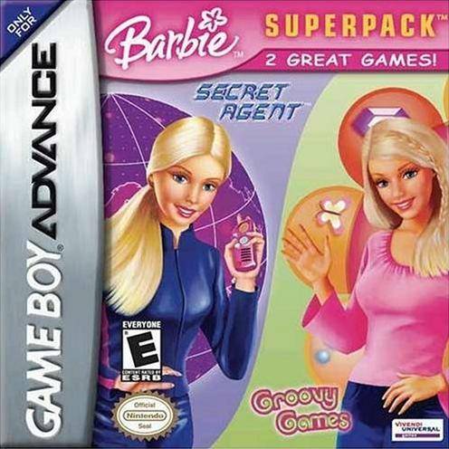 Barbie Superpack: Secret Agent / Groovy Games (Gameboy Advance) (Online Only)