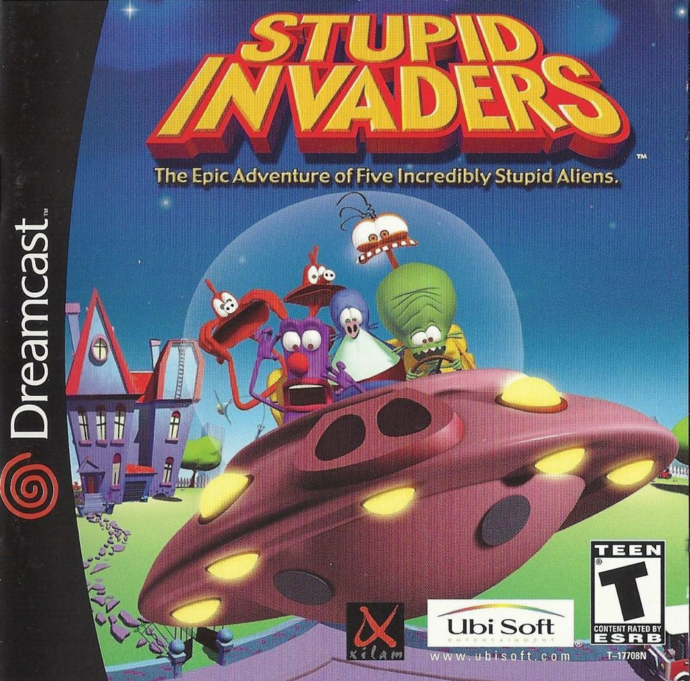 Stupid Invaders (Sega Dreamcast) (ONLINE ORDER ONLY)
