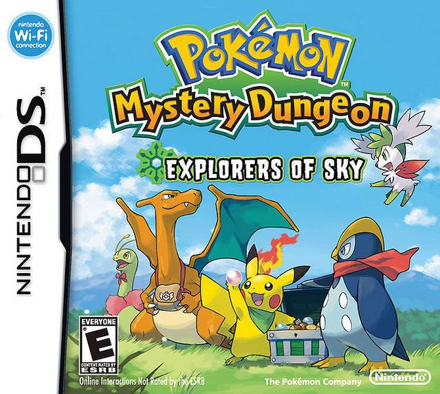 Pokemon Mystery Dungeon: Explorers Of Sky (Nintendo DS) (ONLINE ORDER ONLY)