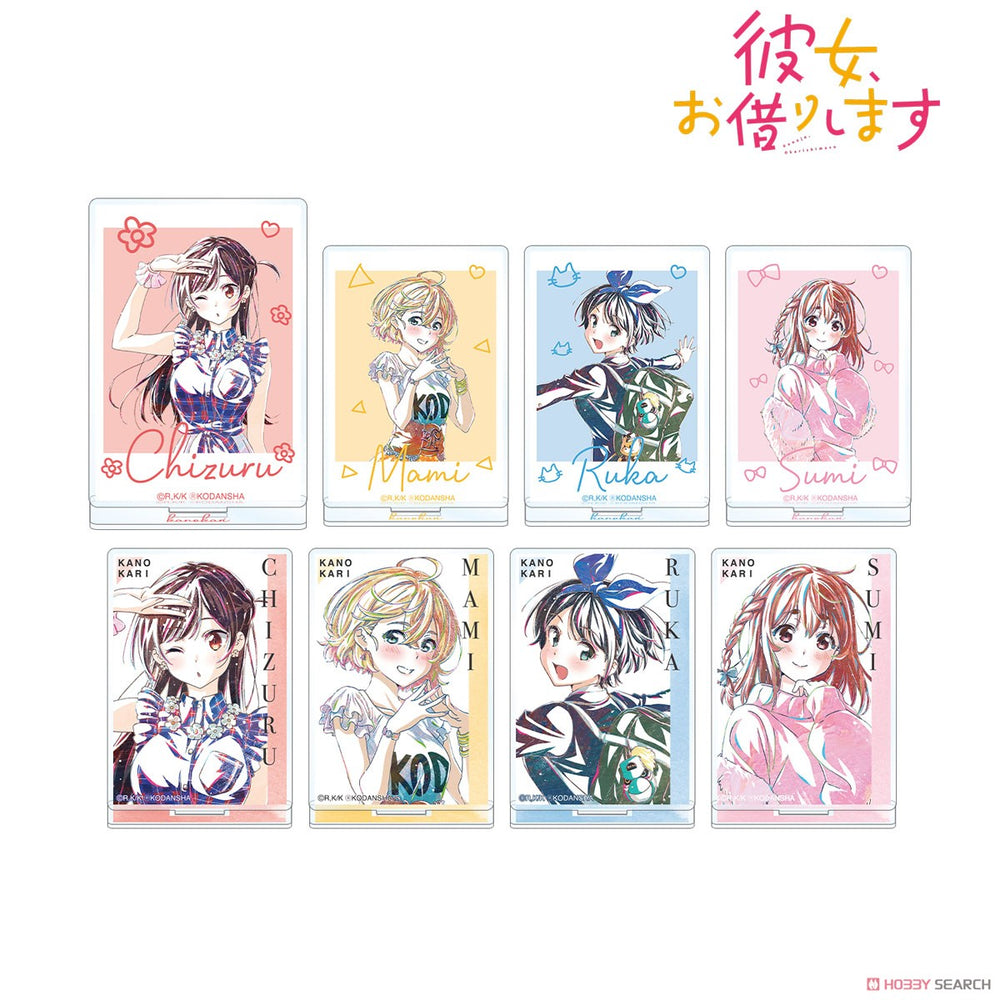 TV Animation [Rent-A-Girlfriend] Trading Ani-Art Vol.2 Acrylic Stand Blind Box (1 Blind Box) (ONLINE ORDER ONLY)