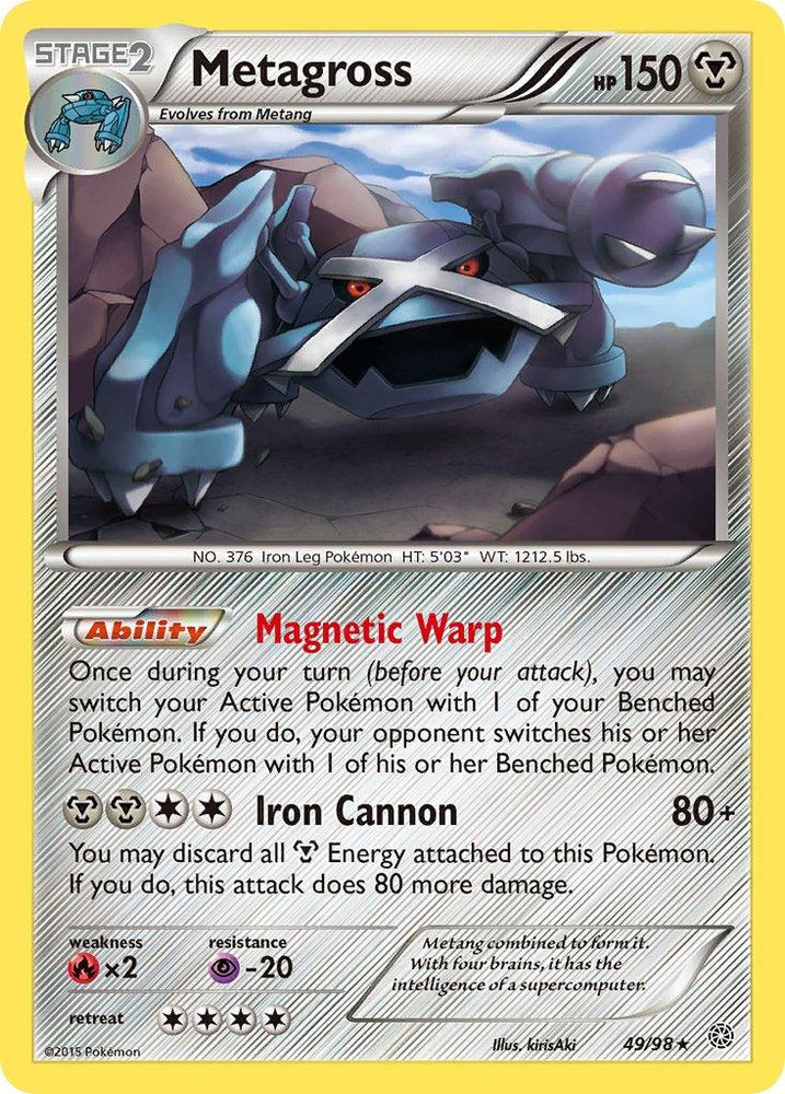 Metagross (49/98) (Theme Deck Exclusive) [XY: Ancient Origins] (Online Only)
