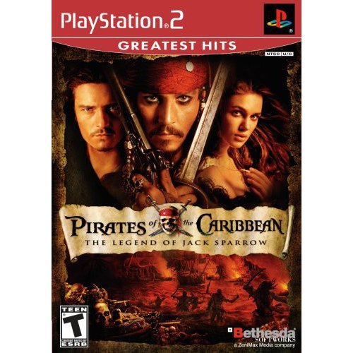 Pirates of the Caribbean Legend of Jack Sparrow (Greatest Hits) (Playstation 2) (Online Order Only)