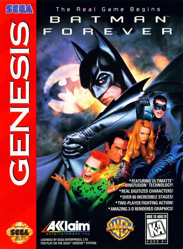 Batman Forever (Sega Genesis) (ONLINE ORDER ONLY)