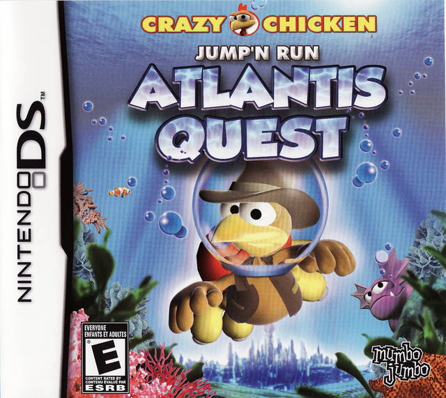 Crazy Chicken: Jump'N Run Atlantis Quest (Nintendo DS) (ONLINE ORDER ONLY)