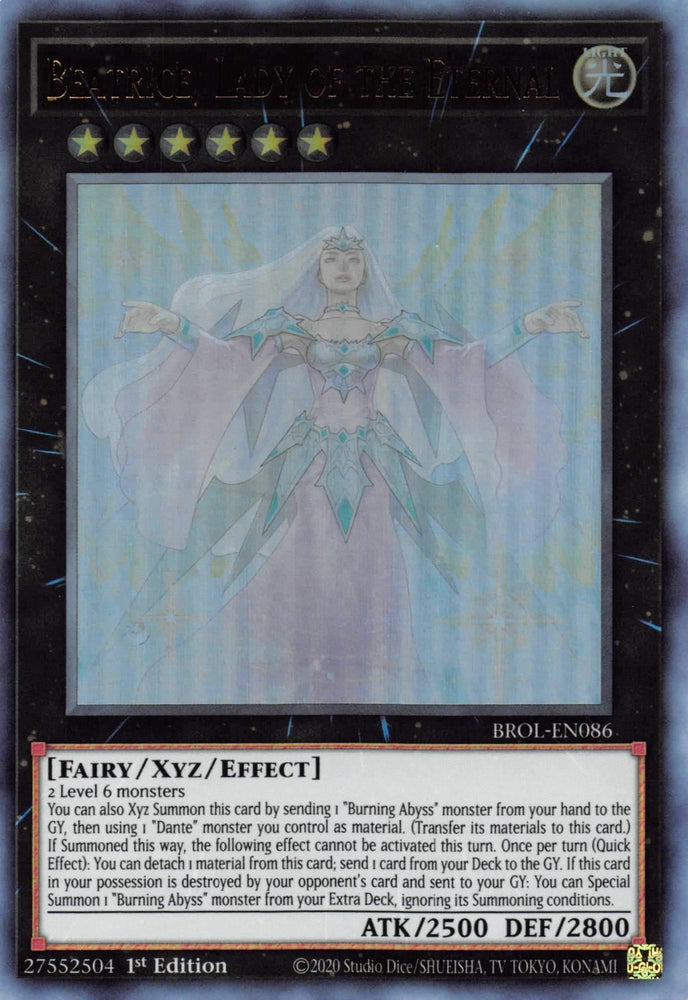 Beatrice, Lady of the Eternal [BROL-EN086] Ultra Rare (ONLINE ORDER ONLY)