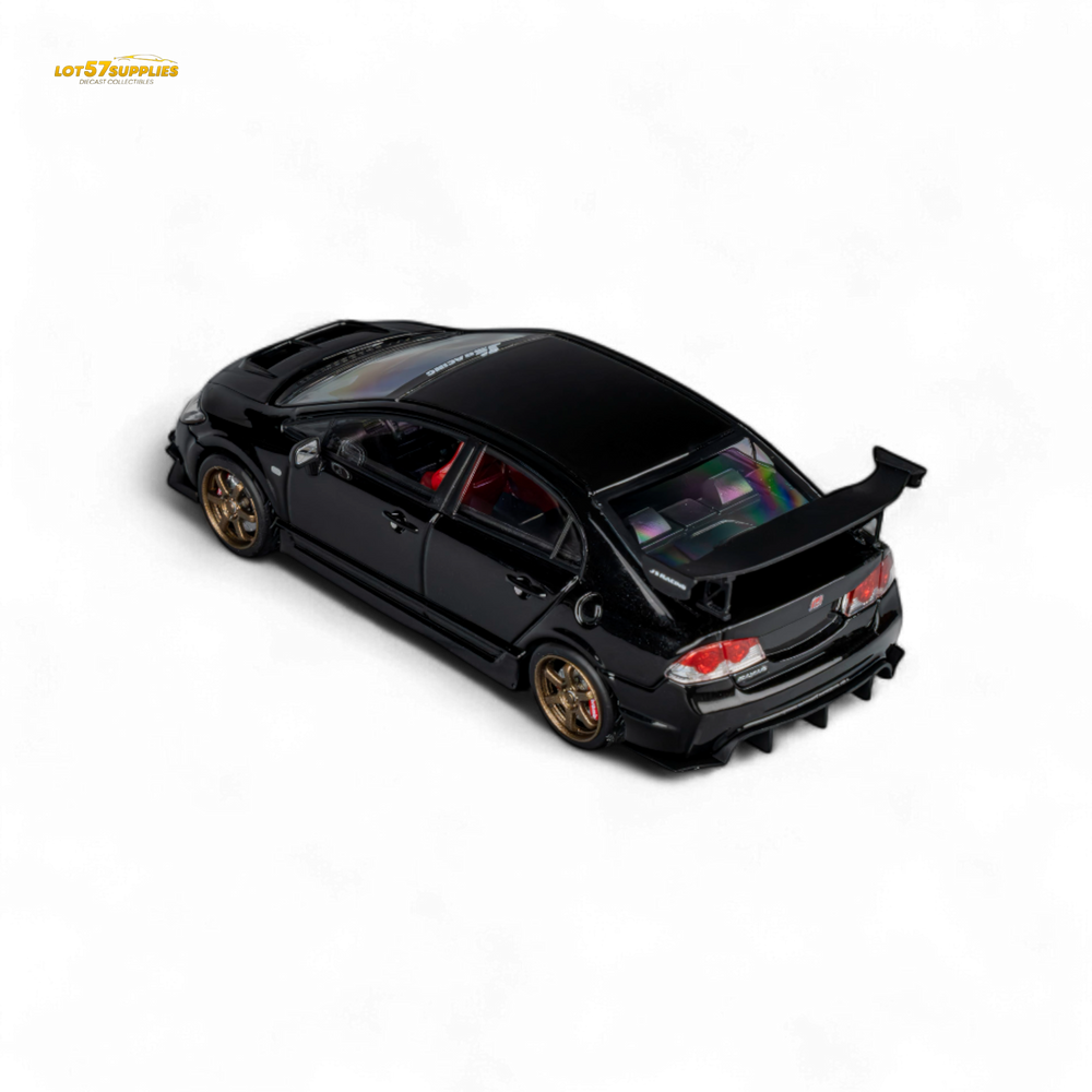 (Pre-Order) Microturbo Custom FD2 J'S Racing - Metallic Black 1:64 (ONLINE ORDER ONLY)