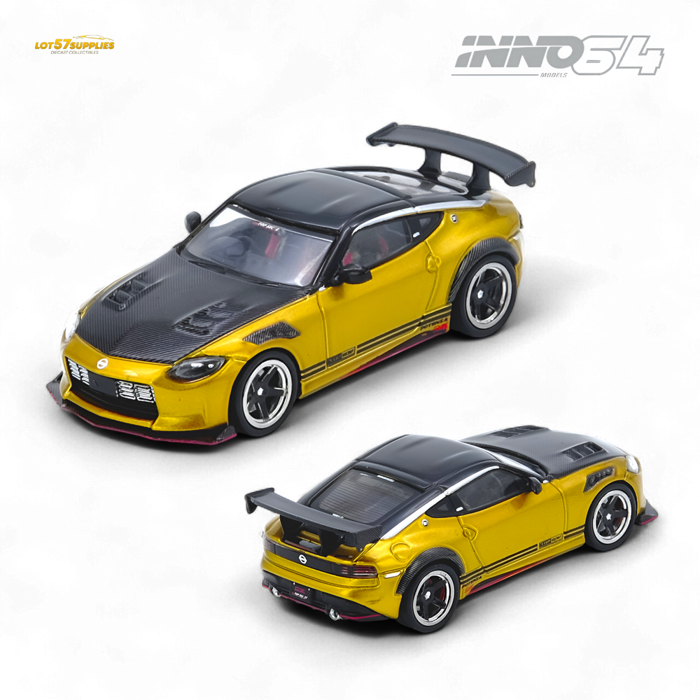 (Pre-Order) Inno64 Top Secret Fairlady Z RZ34 - Gold 1:64 (ONLINE ORDER ONLY)