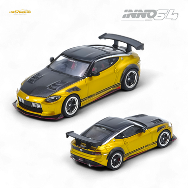 (Pre-Order) Inno64 Top Secret Fairlady Z RZ34 - Gold 1:64 (ONLINE ORDER ONLY)