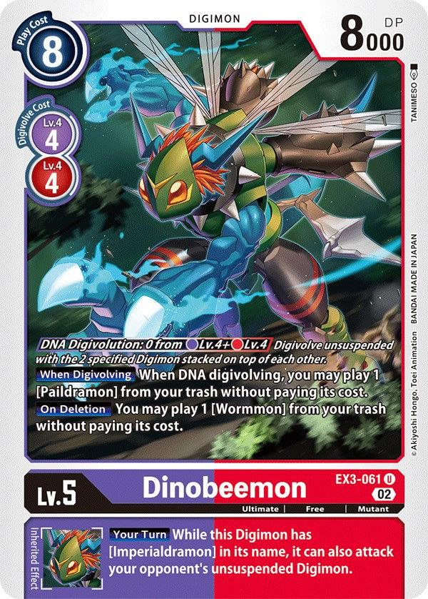 Dinobeemon [EX3-061] [Draconic Roar] (ONLINE ORDER ONLY)