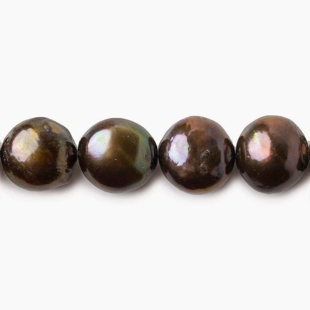 10mm - 11mm Chocolate Baroque Pearl, 15 inch, 36 pieces (ONLINE ORDER ONLY)