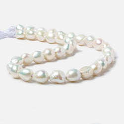 10mm-12mm Cream   Baroque Large Hole Pearls 15 in. 33 pcs (ONLINE ORDER ONLY)