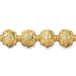 10mm 22kt Gold Plated Copper Bead Roval Simple Arch 8 inch 18 pieces (ONLINE ORDER ONLY)