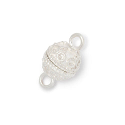 10mm Circle & Dot Design Magnetic Clasp 1 piece