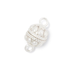 10mm Plain Tear Drop Design Magnetic Clasp 1 piece